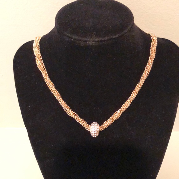 - Gold Strand Necklace - Picture 6 of 6